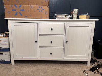 White Office Sideboard