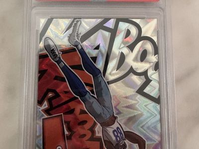 2025 Panini Absolute CeeDee Lamb Kaboom! Horizontal PSA 9