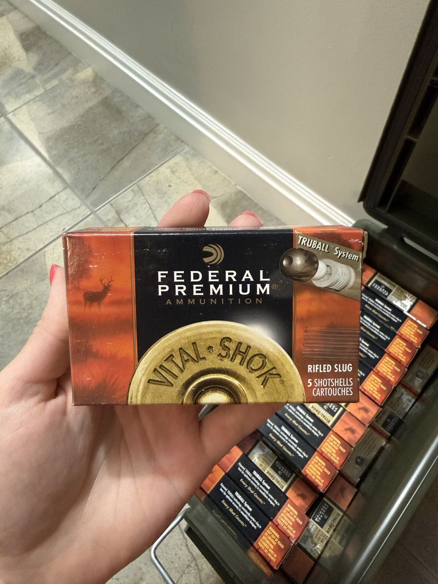 Federal Premium Vital-Shok Truball, 2 3/4in, 1oz, maximum, rifled slug HP