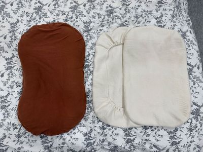 Snuggle Me Organic Baby Lounger + 2 Extra Covers & Storage Bag