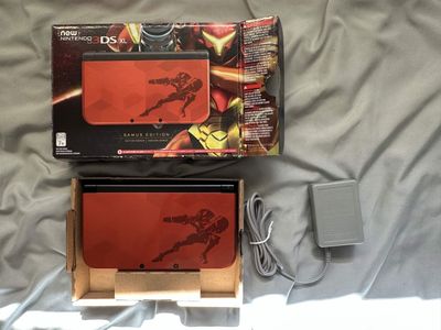 NEW Nintendo 3DS XL Samus Edition (Box + System)
