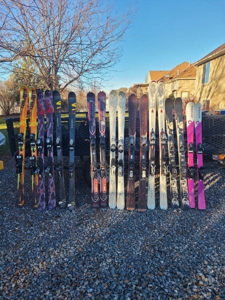 intermediate to advanced all mountain skis