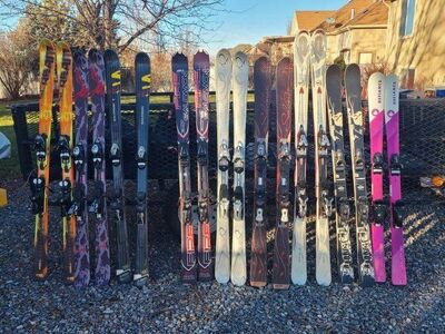 intermediate to advanced all mountain skis