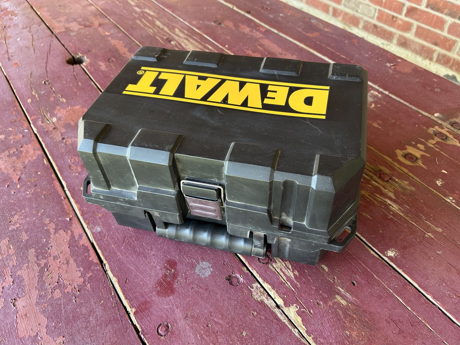 DeWalt 1/4-Sheet Palm Sander with Case & Sandpaper – $40