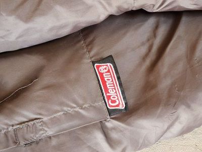 Coleman Adult Sleeping Bag (2-Pack), Brown, Camping/Outdoor, Excellent Condition