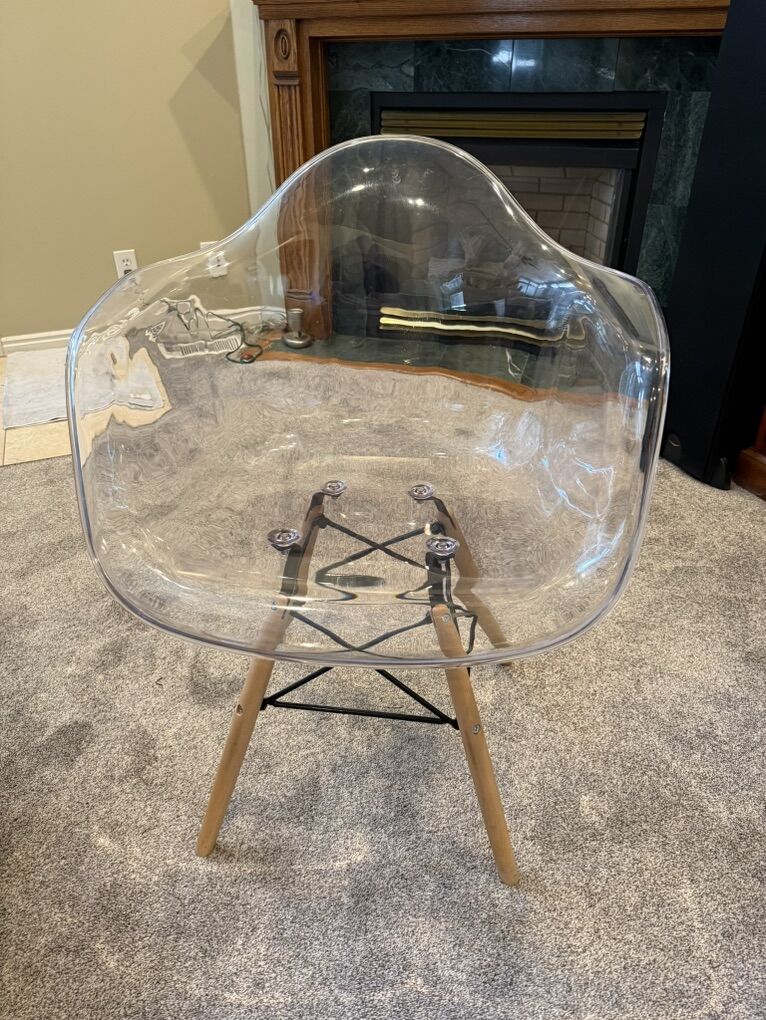 Acrylic chair