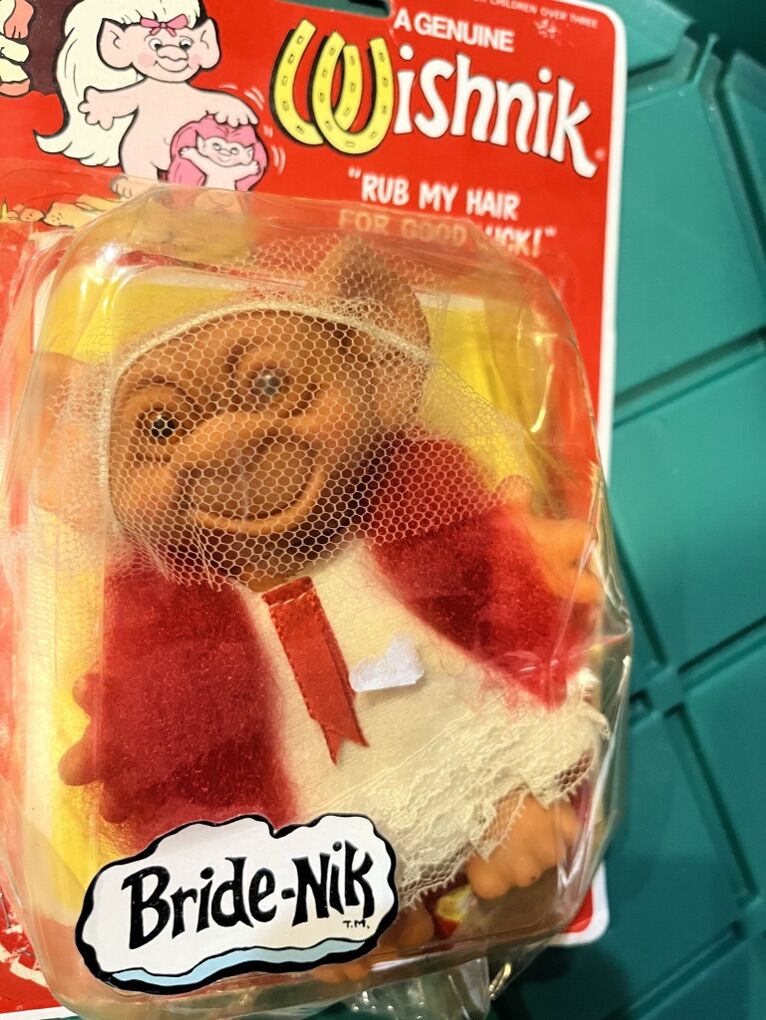 Vintage Bride Nik Troll Wishnick Doll