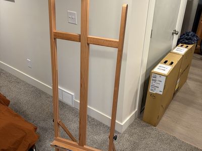 Wooden Artist Easel, Cappelletto Beechwood H Frame