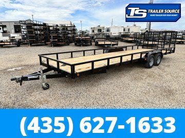 7x26 Echo EA-26-15T Utility Trailer - 7K GVWR