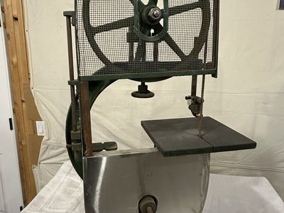 Antique Draver Manufacturing band saw