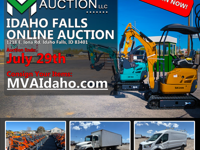 Consigning Now for Our July 29th Online Auction!