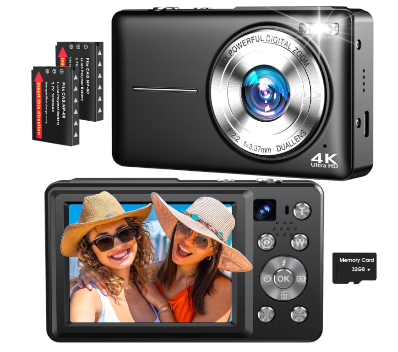 New in box 4K Digital Camera