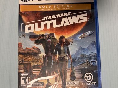 Star Wars Outlaws Gold Edition PS5 (Includes Game + Season Pass) - New/Sealed