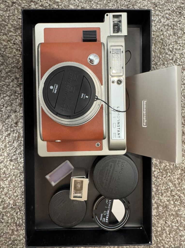 Lomo Instant Wide Central Park Camera & Lenses
