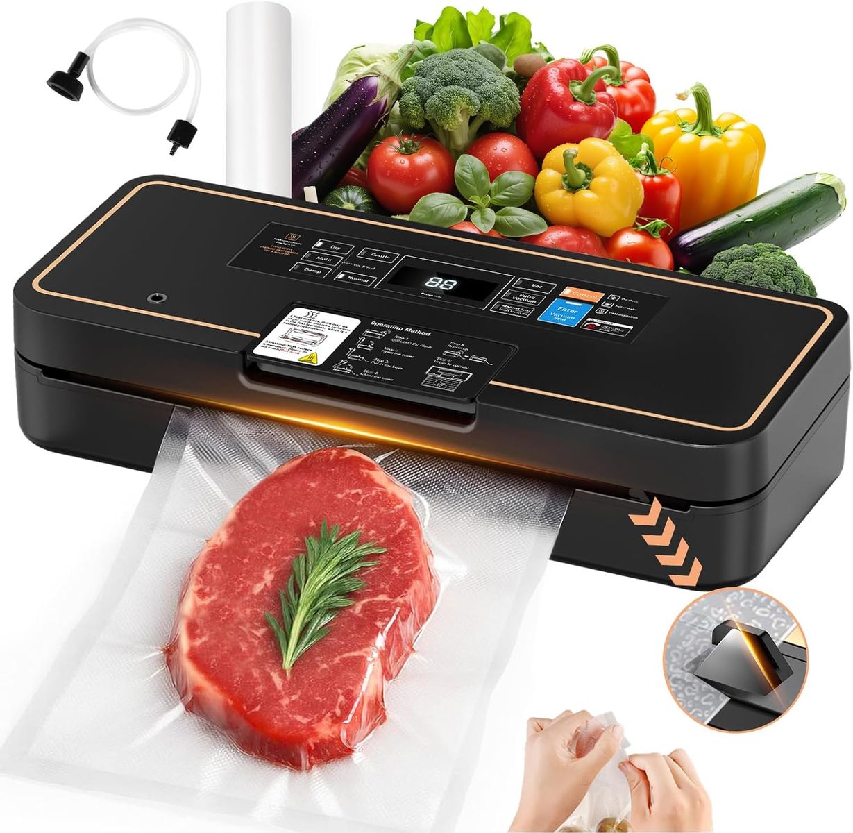 *New* 9-in-1 Smart Food Vacuum Sealer