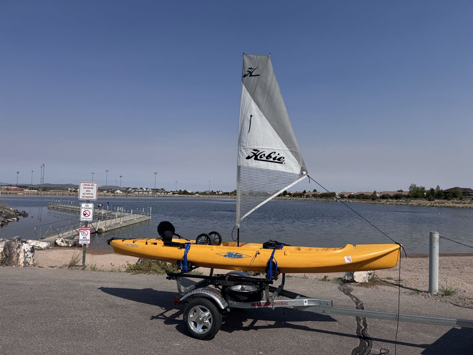 2014 Hobie Mirage Oasis Tandem Kayak – Pedal Drive, Sail Kit & Accessories. (Trailer not included)