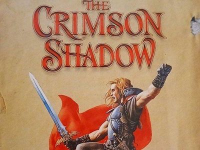 The Crimson Shadow by R.A. Salvatore (Omnibus) Fantasy Novel - Sword of Bedwyr, Luthien's Gamble, Dragon King