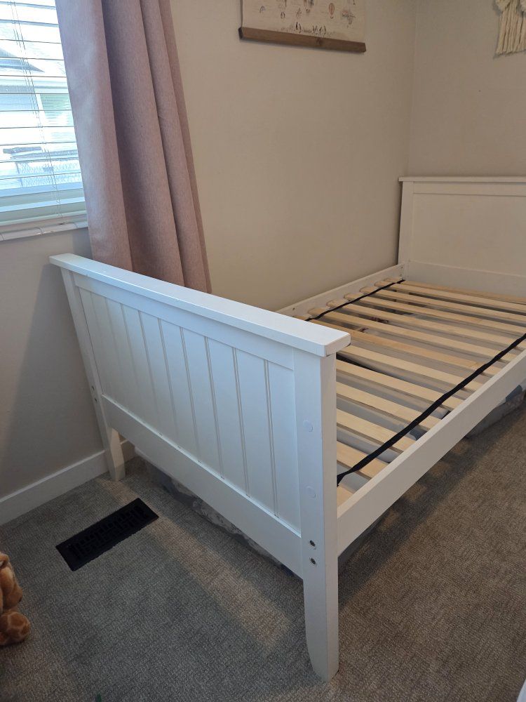PENDING Twin Bed Frame and Mattress