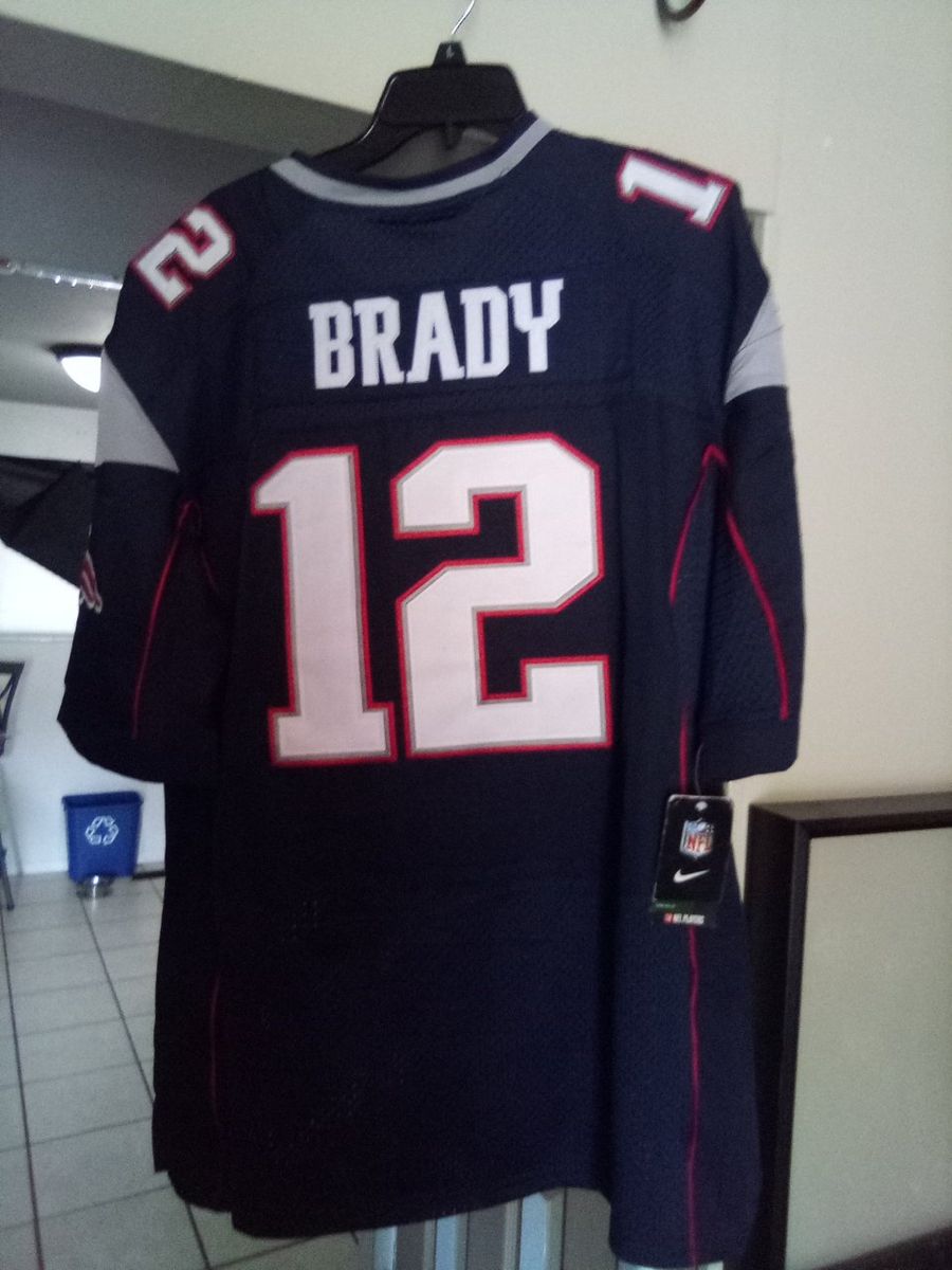 Nike NFL New England Patriots Tom Brady #12 Jersey - Navy Blue