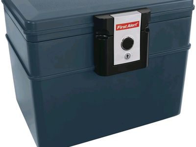 First Alert Fire Resistant Waterproof File Chest
