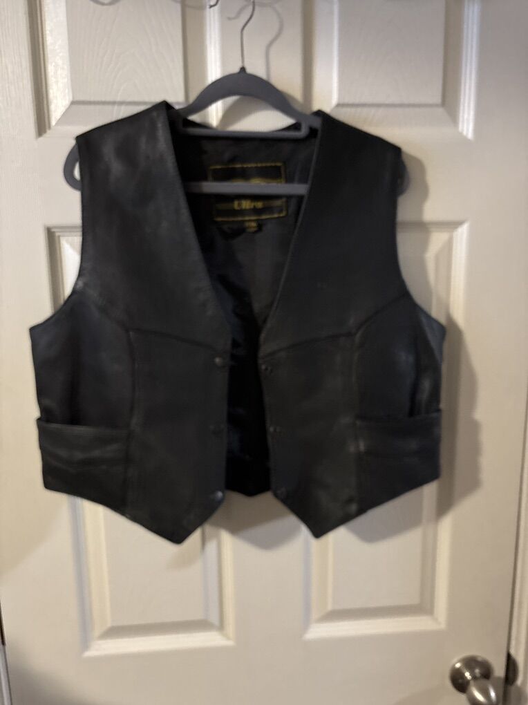 Leather Vest