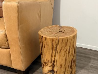 Side Table Log