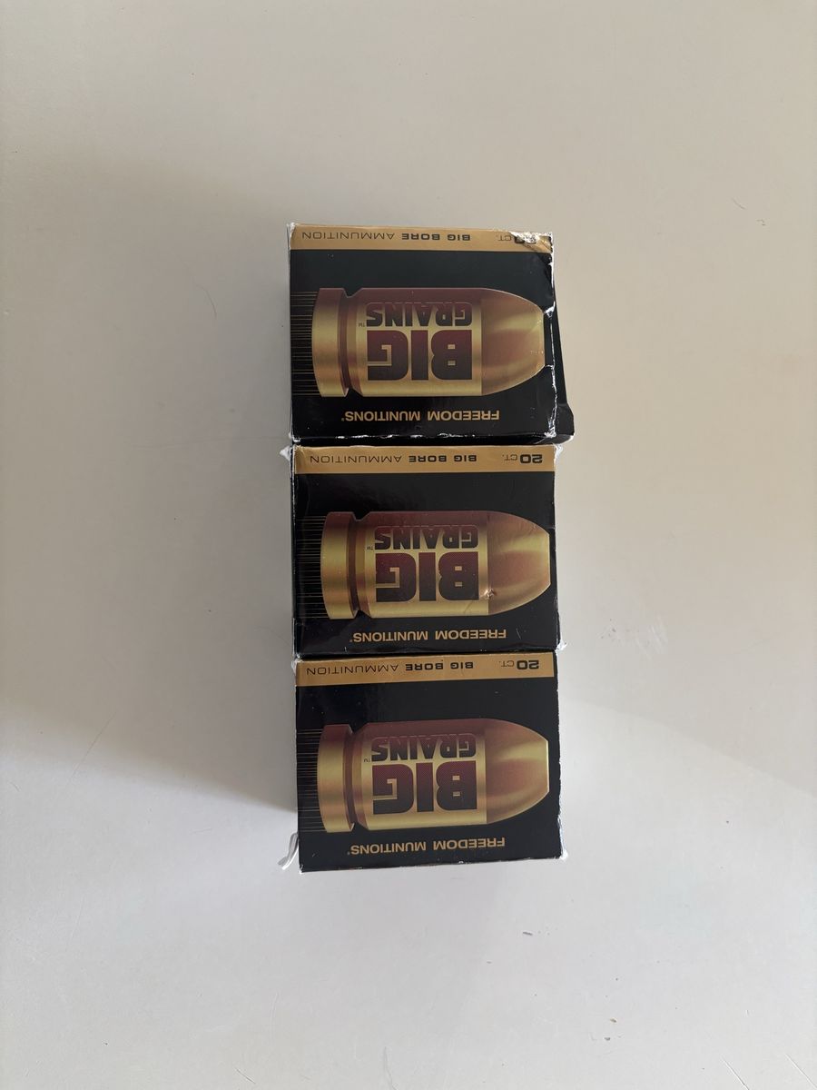 .50 Beowulf rifle rounds