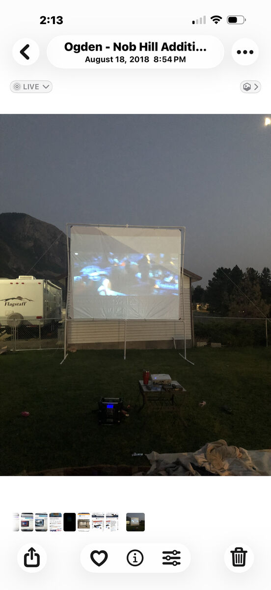 PVC for Projector Screen