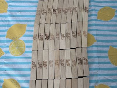 Jenga blocks