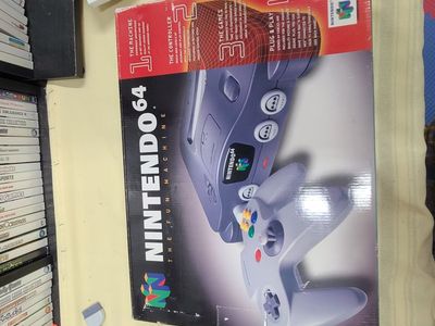 N64 consoles and games sold separately
