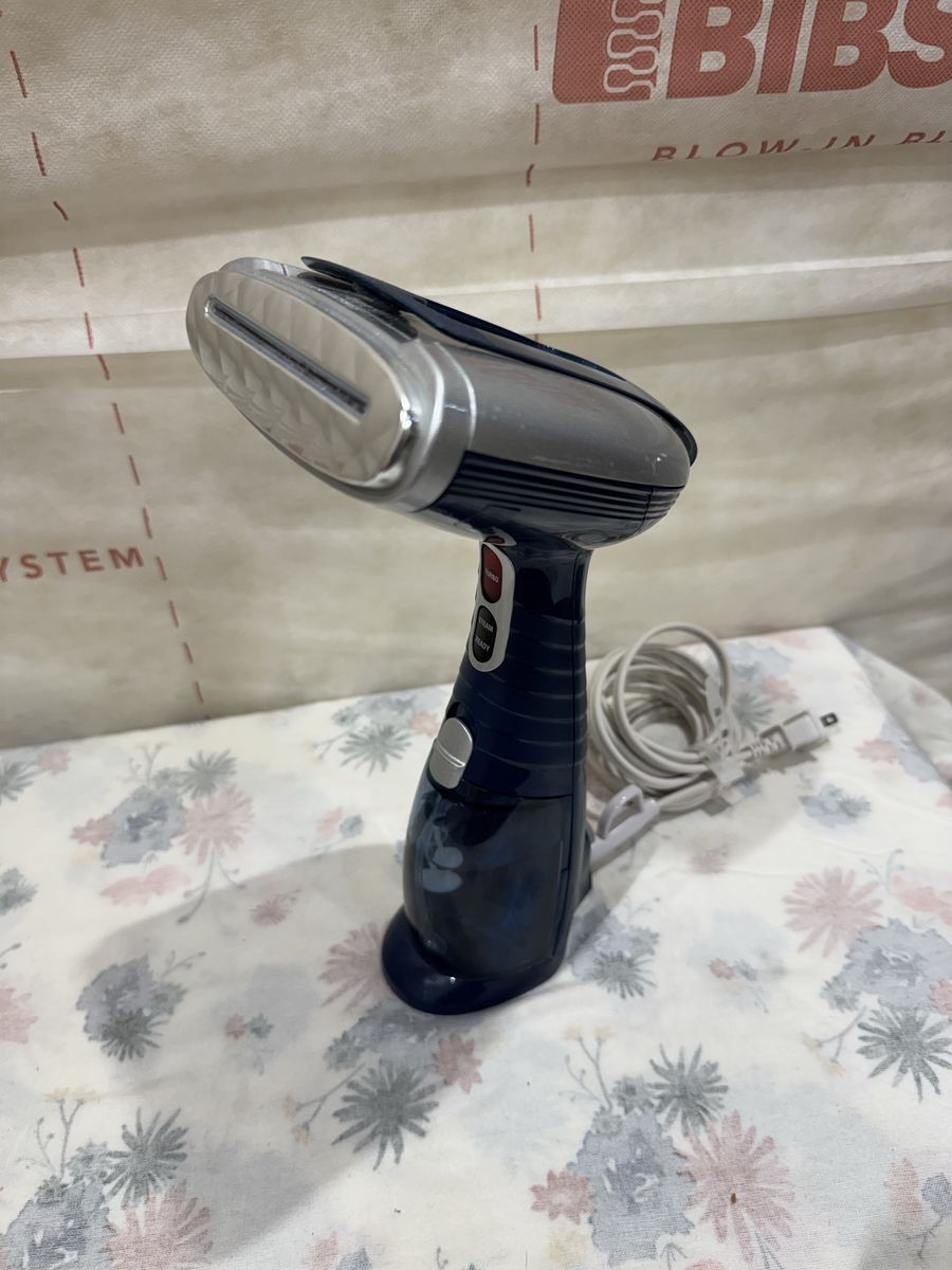 Conair Turbo ExtremeSteam Handheld Garment Steamer Blue Silver