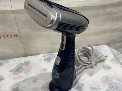 Conair Turbo ExtremeSteam Handheld Garment Steamer Blue Silver