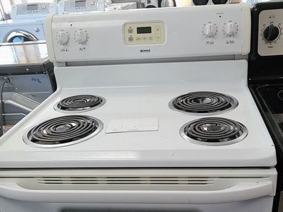White Electric Range~Works Great~90 Day Guarantee