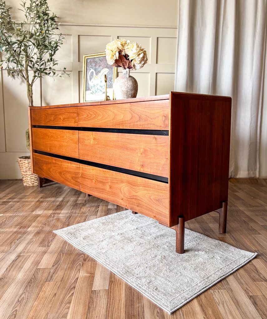 *FREE DELIVERY* MCM Walnut Merton Gershun Dresser