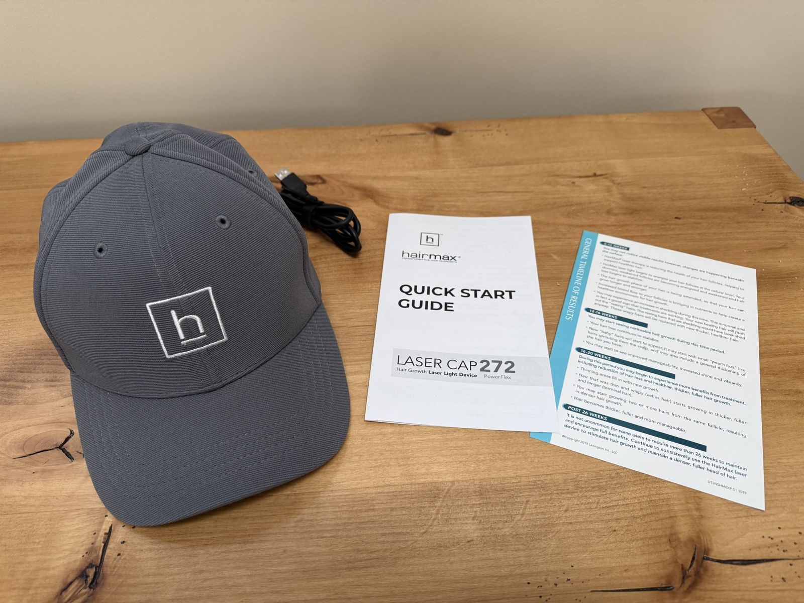 Hairmax PowerFlex 272 Laser Cap - FDA-Cleared Hair Growth Device