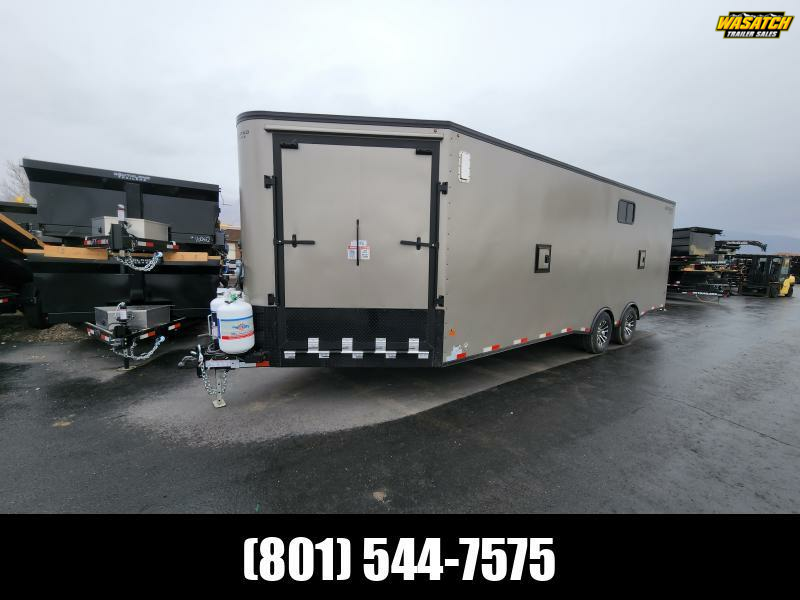 2026 Southland Trailers 8X28 (24+4) Enclosed Cargo Snowmobile Trailer