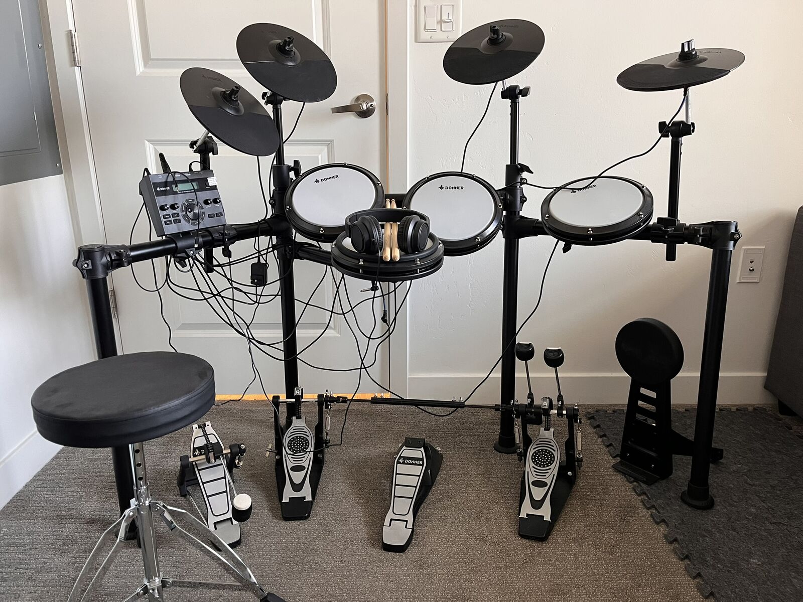 Donner DED-200X Electronic Drum Set