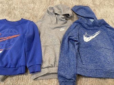Nike Kid Boy Hoodies and Sweatshirt Lot - 3 Pieces
