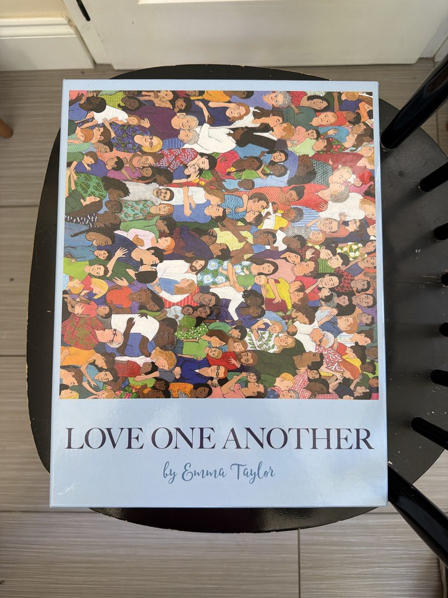 Love One Another Emma Taylor 1000 Piece Jigsaw Puzzle 25" x 25"