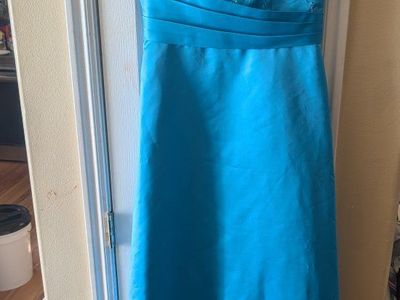 Eternity by Millennial Sun Teal Beaded Formal Dress