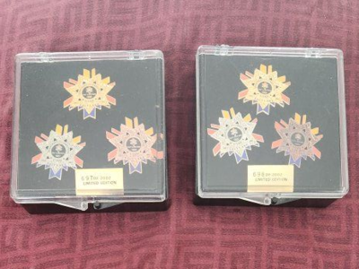 2002 Winter Olympics Pin Set Salt Lake City, Utah Dept of Corrections Pin Set, Numbered *RARE*