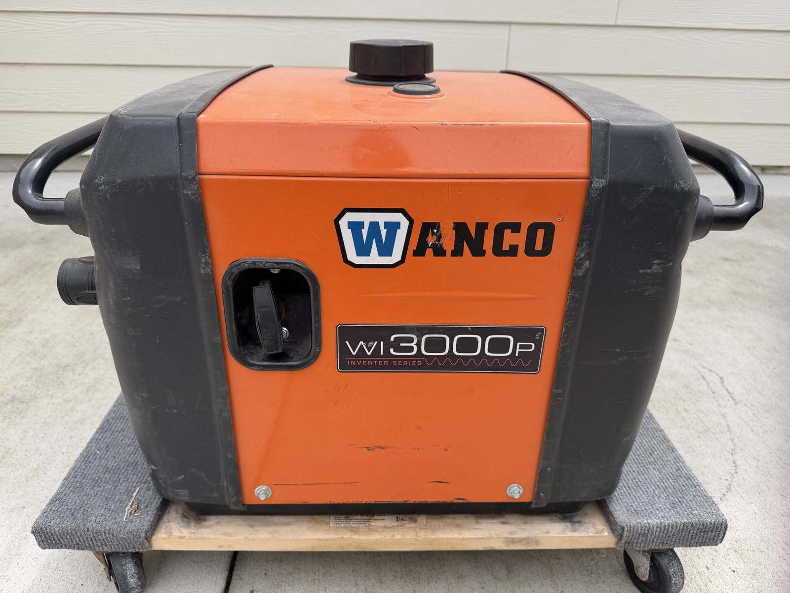 WANCO WI3000P Inverter Series Portable Generator - 3000W, Low Hours, Parallel Output