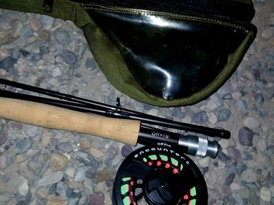 Orvis Encounter II Fly Fishing Rod and Reel Outfit with Carrying Case