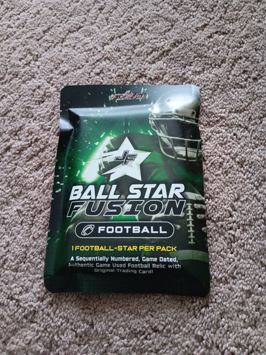 2025 Jersey Fusion Ball Star Football Pack - Brand New Sealed