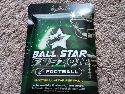 2025 Jersey Fusion Ball Star Football Pack - Brand New Sealed