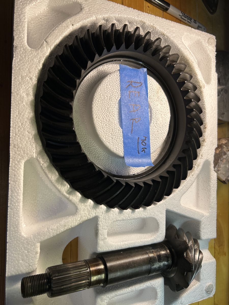 Ring and pinion gear sets