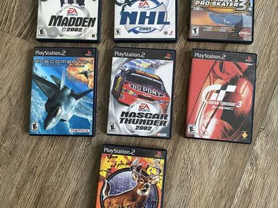 PS2 Games Vintage PlayStation 2 Video Games