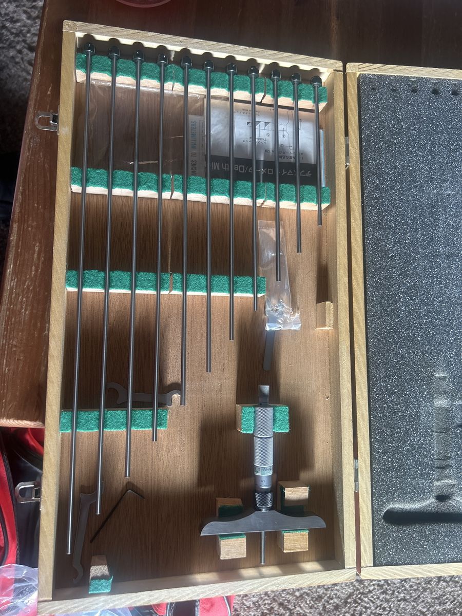 Mitutoyo Depth Mic Set