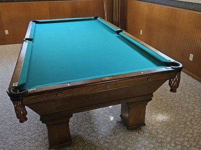 Antique Pool Table