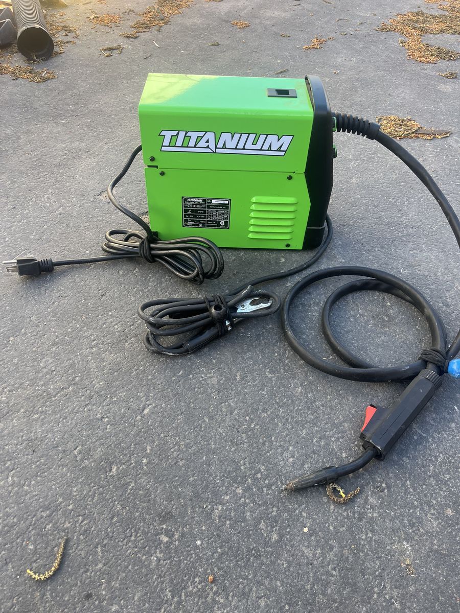 Titanium, Easy Flux 125 Welder